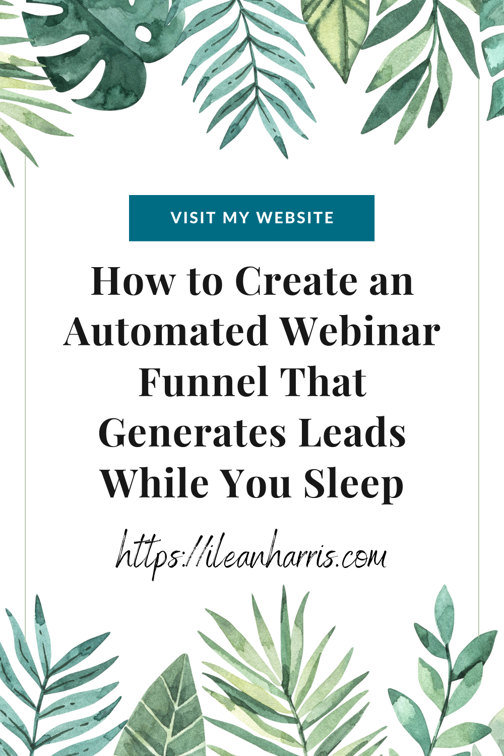 How to Create an Automated Webinar Funnel That Generates Leads While You Sleep