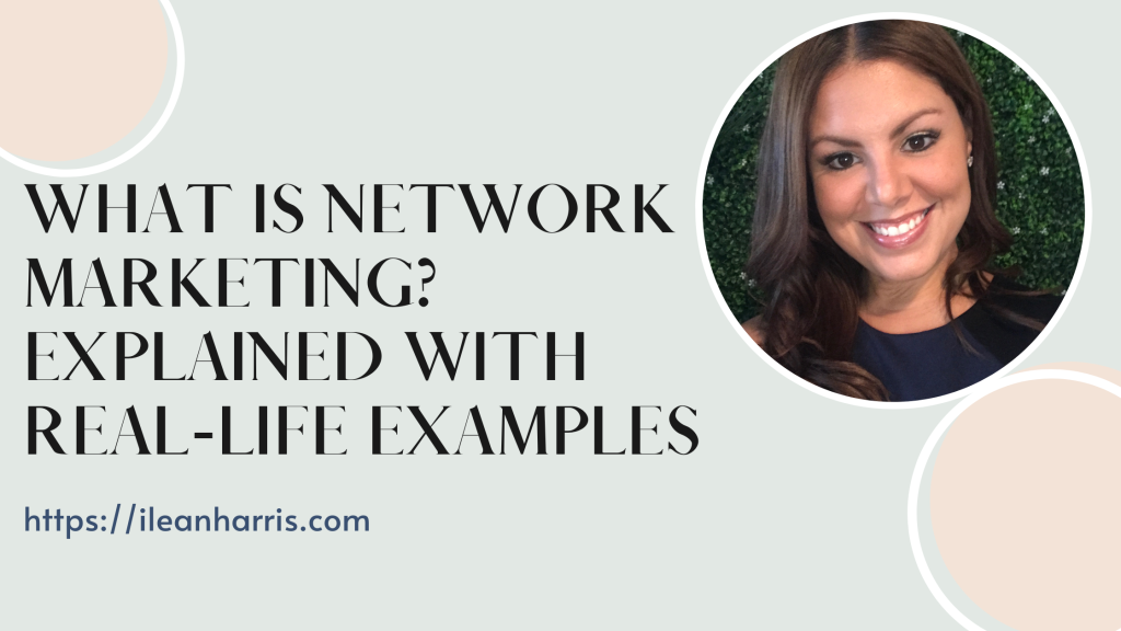 what is network marketing with example