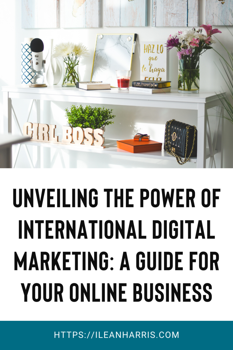 what is international digital marketing